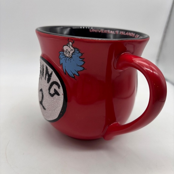 Universal Studios Dr. Seuss Thing 2 Islands of Adventure Ceramic Coffee Mug - Picture 5 of 14